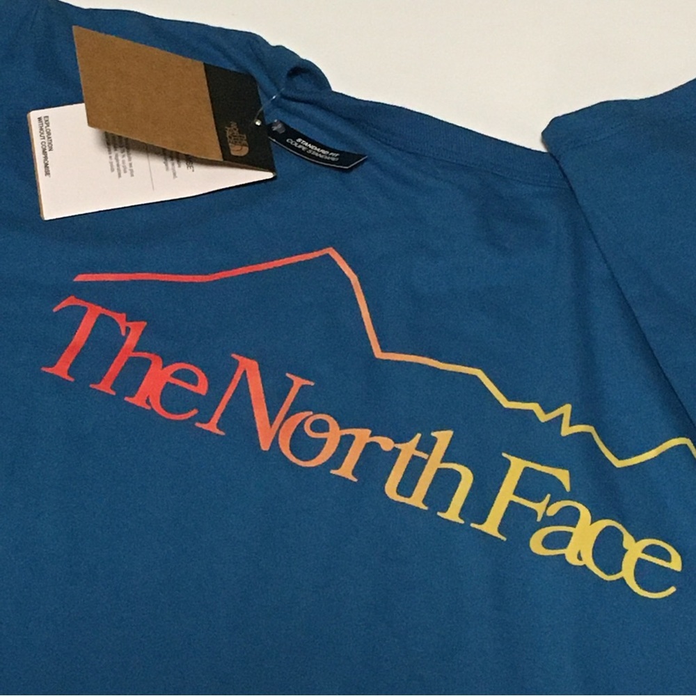 The North Face Long-Sleeve (L/S) Trail Tee T-Shirt Mens Sz L 50/50 Blue NEW NWT - Picture 7 of 8